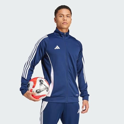 Adidas HAS91 Men's Soccer Jersey Top, Tiro 24 Training Jacket