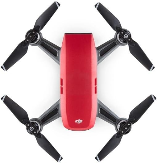 DJI Spark, Fly More Combo, Lava Red